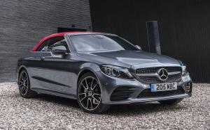 Mercedes-Benz C220 d AMG Line Cabriolet 2018 года (UK)